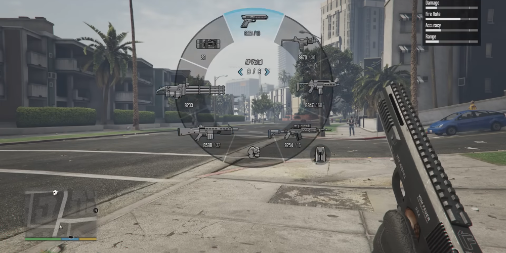 Grand Theft Auto V gameplay