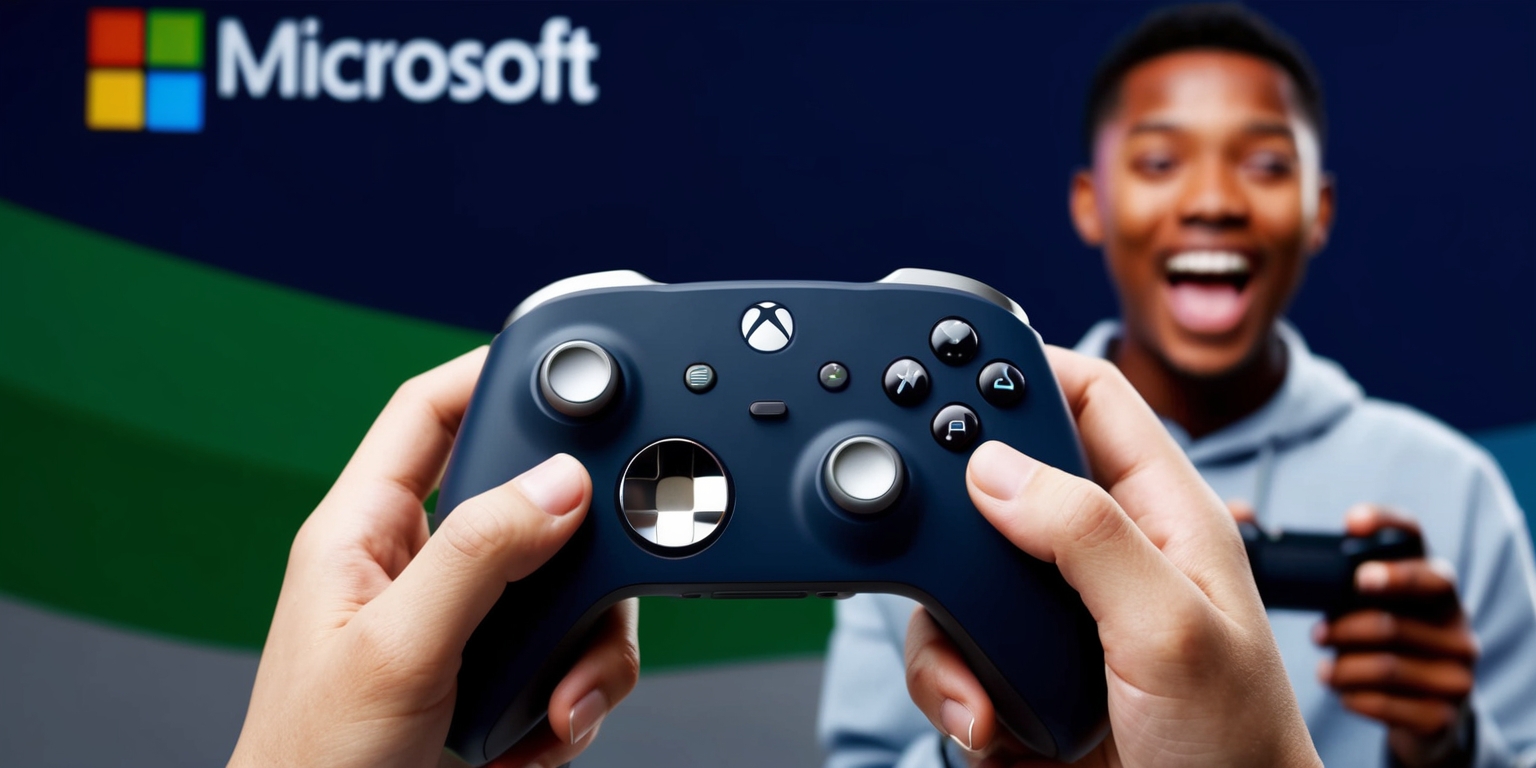 Microsoft Unveils Innovative Wireless Controller for Portable Gaming Devices
