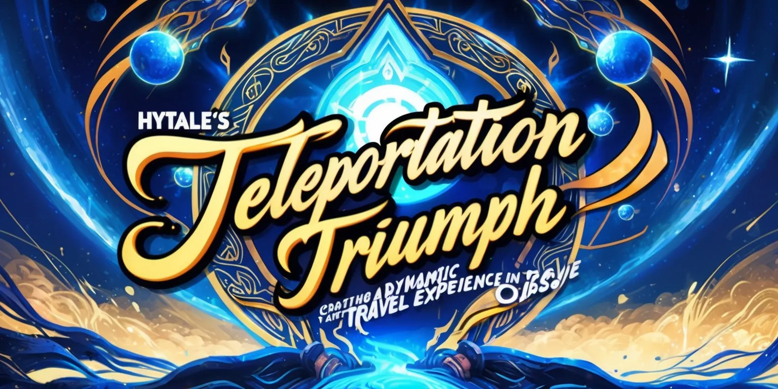 Hytale's Teleportation Triumph: Crafting a Dynamic Fast-Travel Experience in Orbis