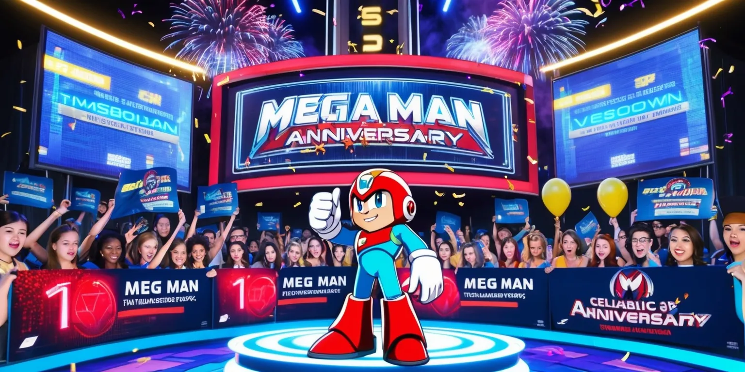 Mega Man's New Era: Celebrating an Anniversary with Fan Challenges and Exclusive Offers