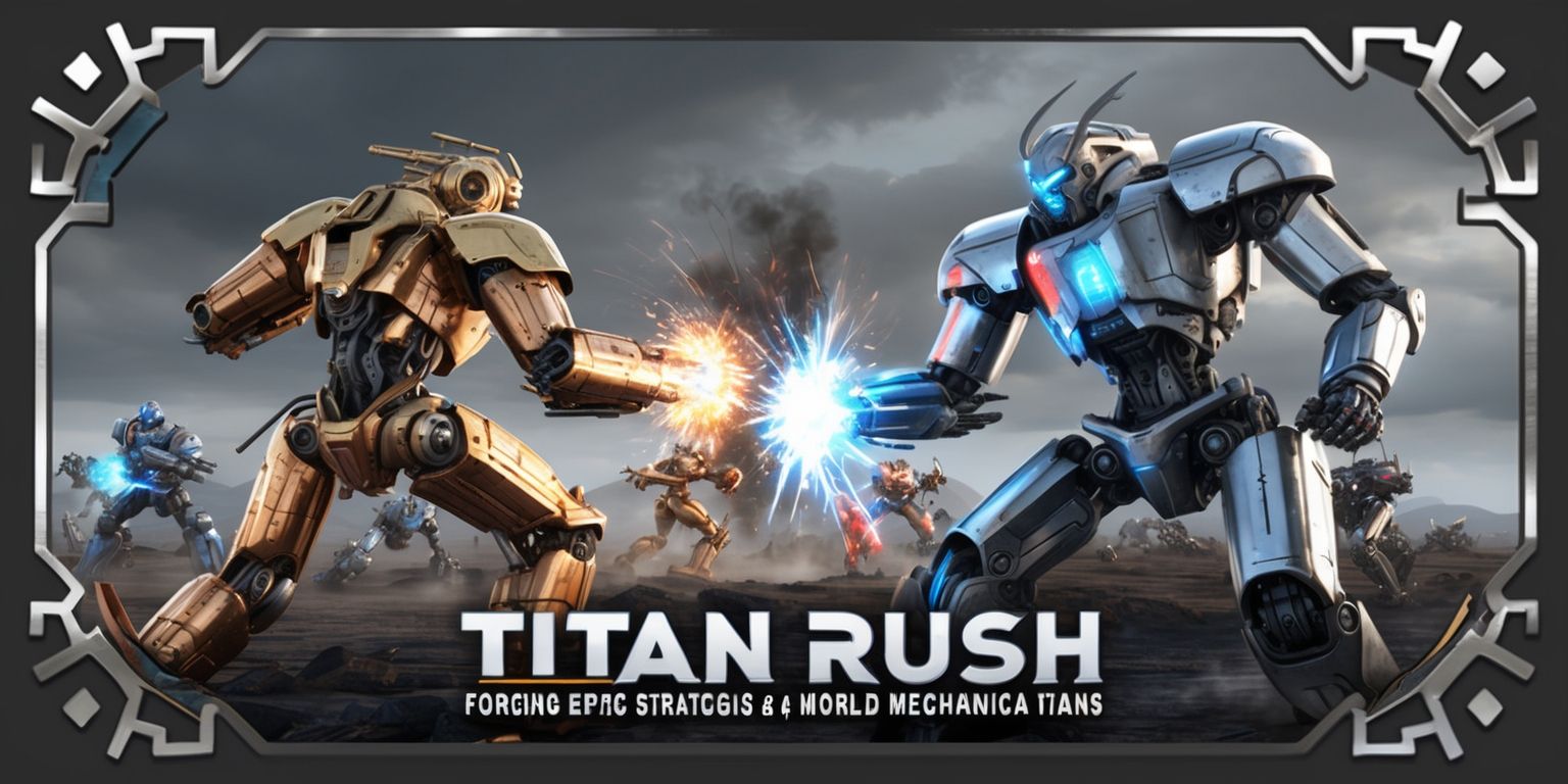Titan Rush: Forging Epic Strategies in a World of Mechanical Titans