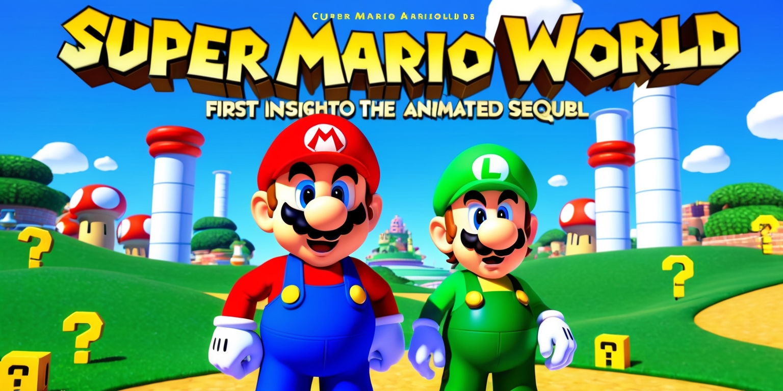 Super Mario World: First Insights into the Animated Sequel