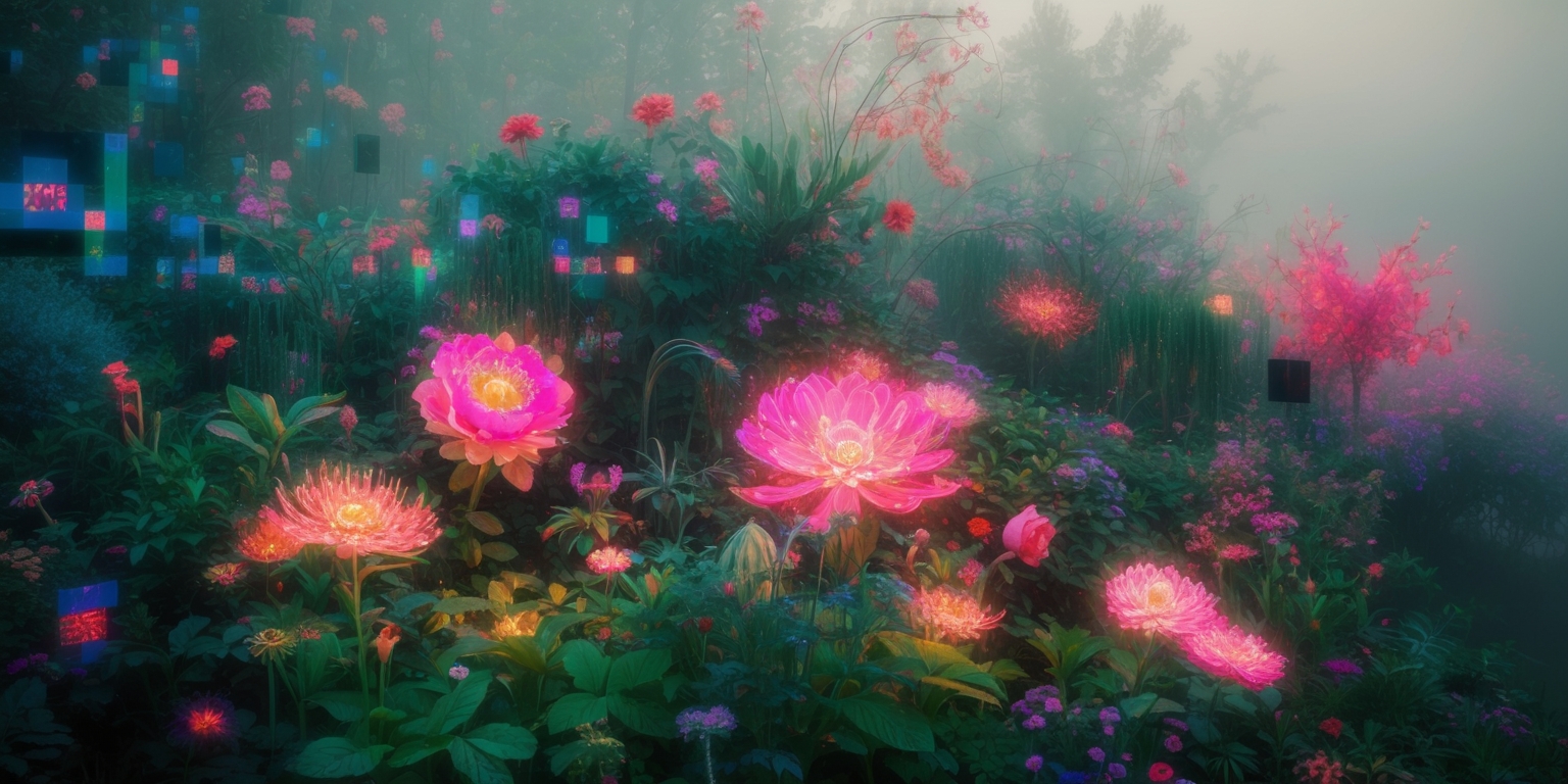 Mysteries of the Digital Bloom: Unveiling the Glitched Garden Phenomenon